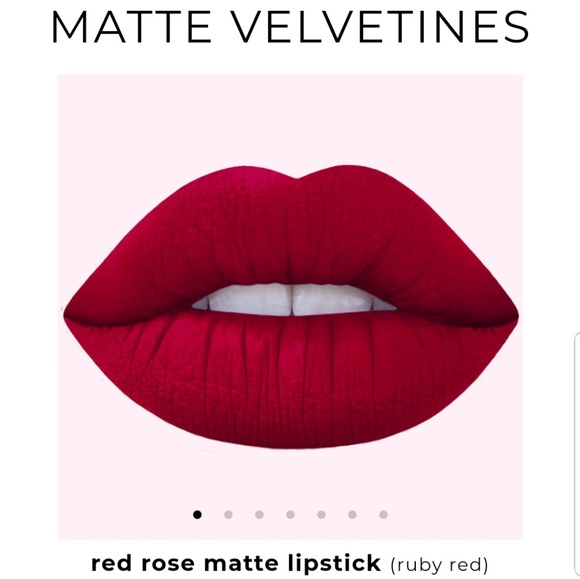 🆕️RED ROSE Lime Crime Velvetine Liq Lip NWT - Picture 5 of 8